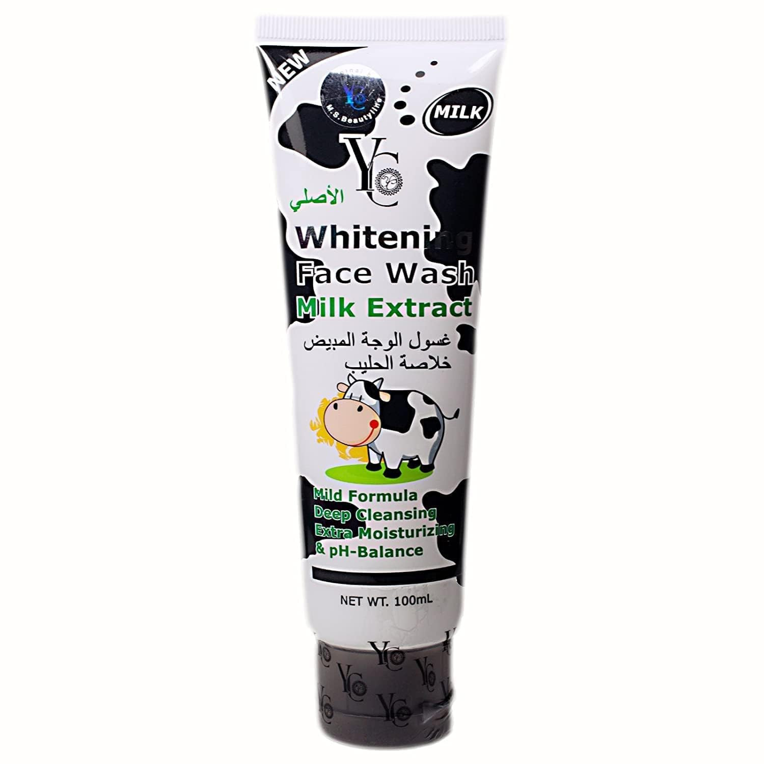 YC Whitening Face Wash With Milk Extract (100ml)